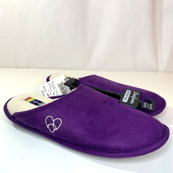 dearfoams Other - Dearfoams Celebrates Pride Slippers Unisex Mens 13 14 Womens 15 16 Purple